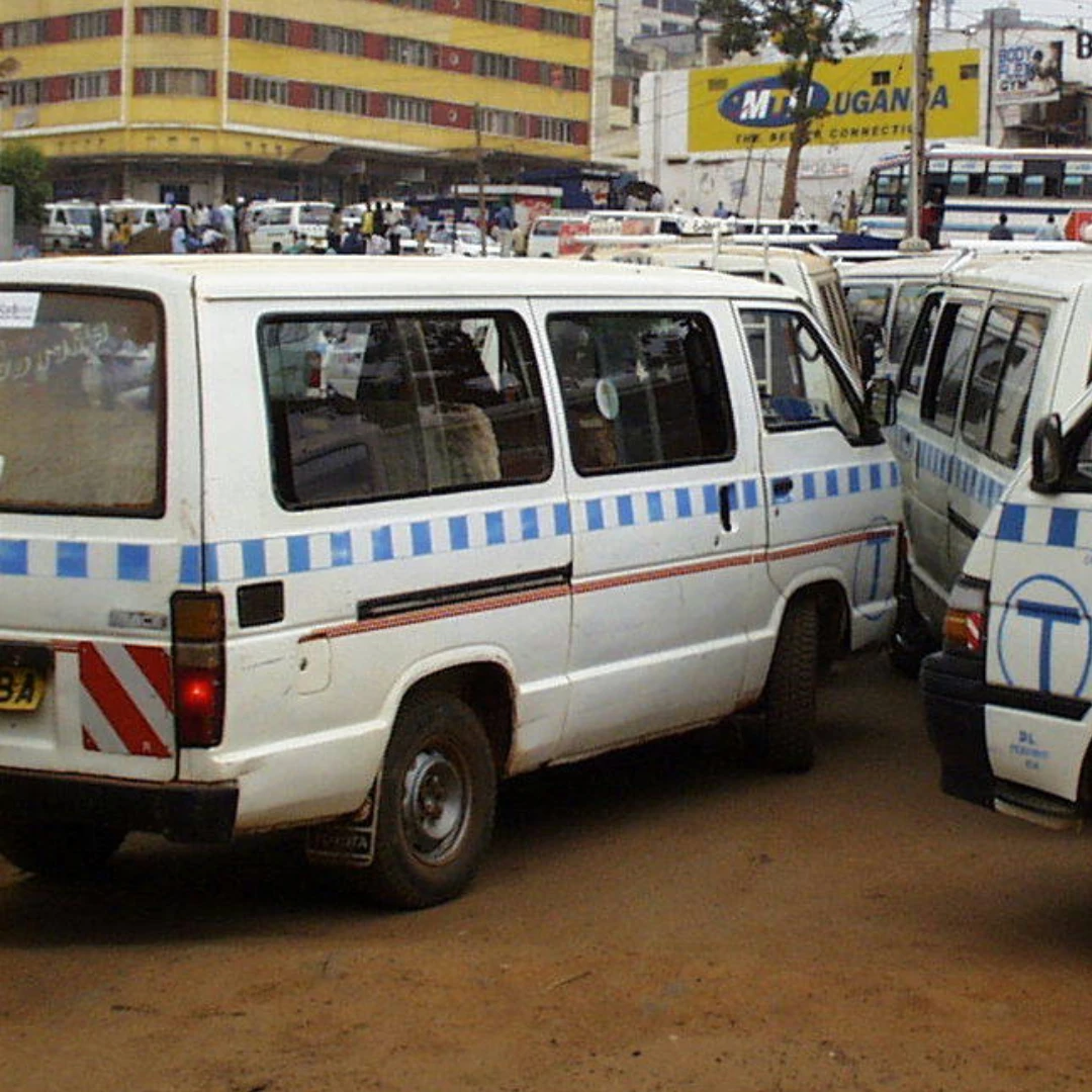 Uganda public taxis.