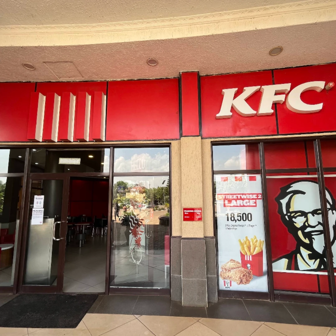 KFC fast food.