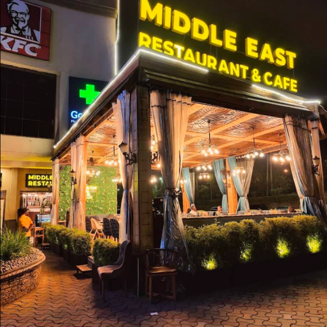 Middle east restaurant.