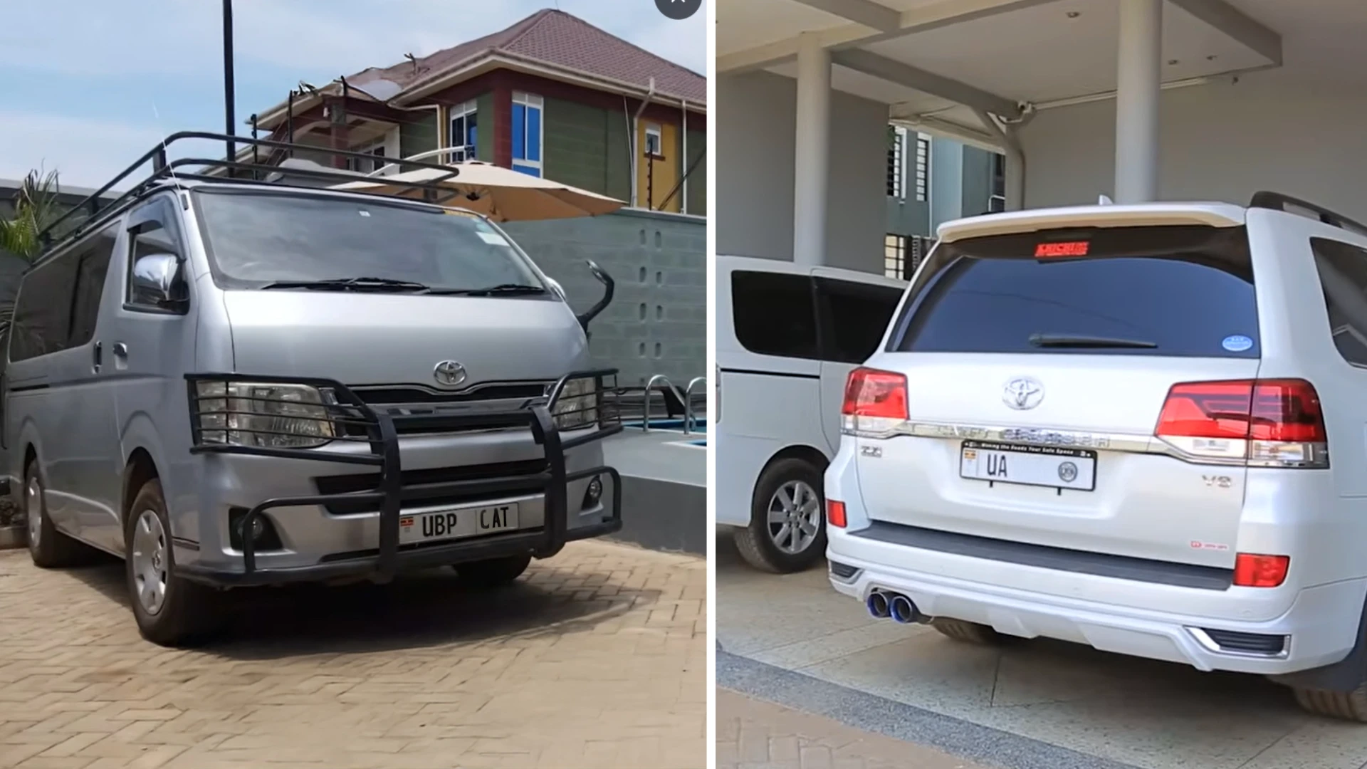 Transportation options offered to guests.