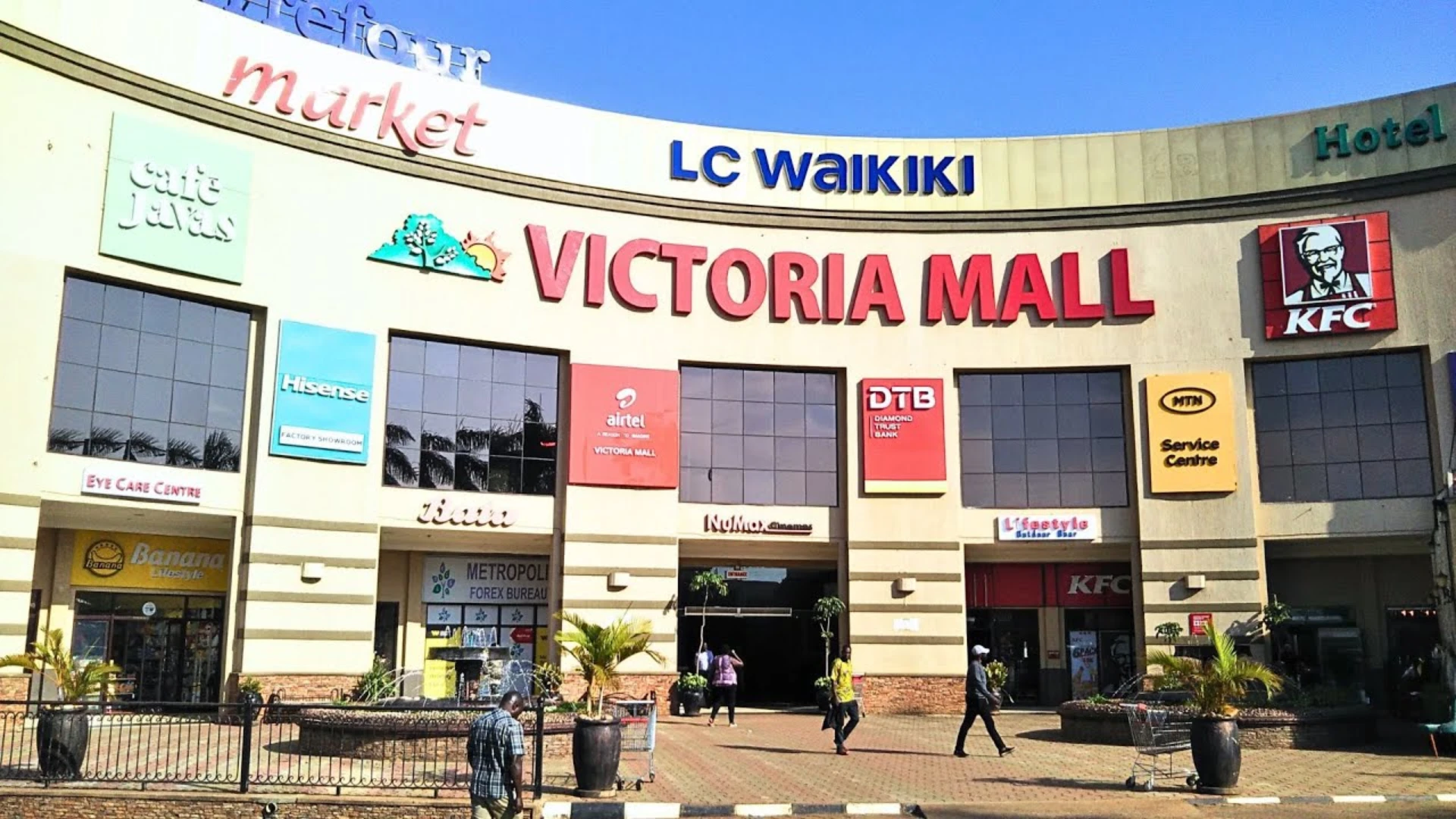 Victoria mall.